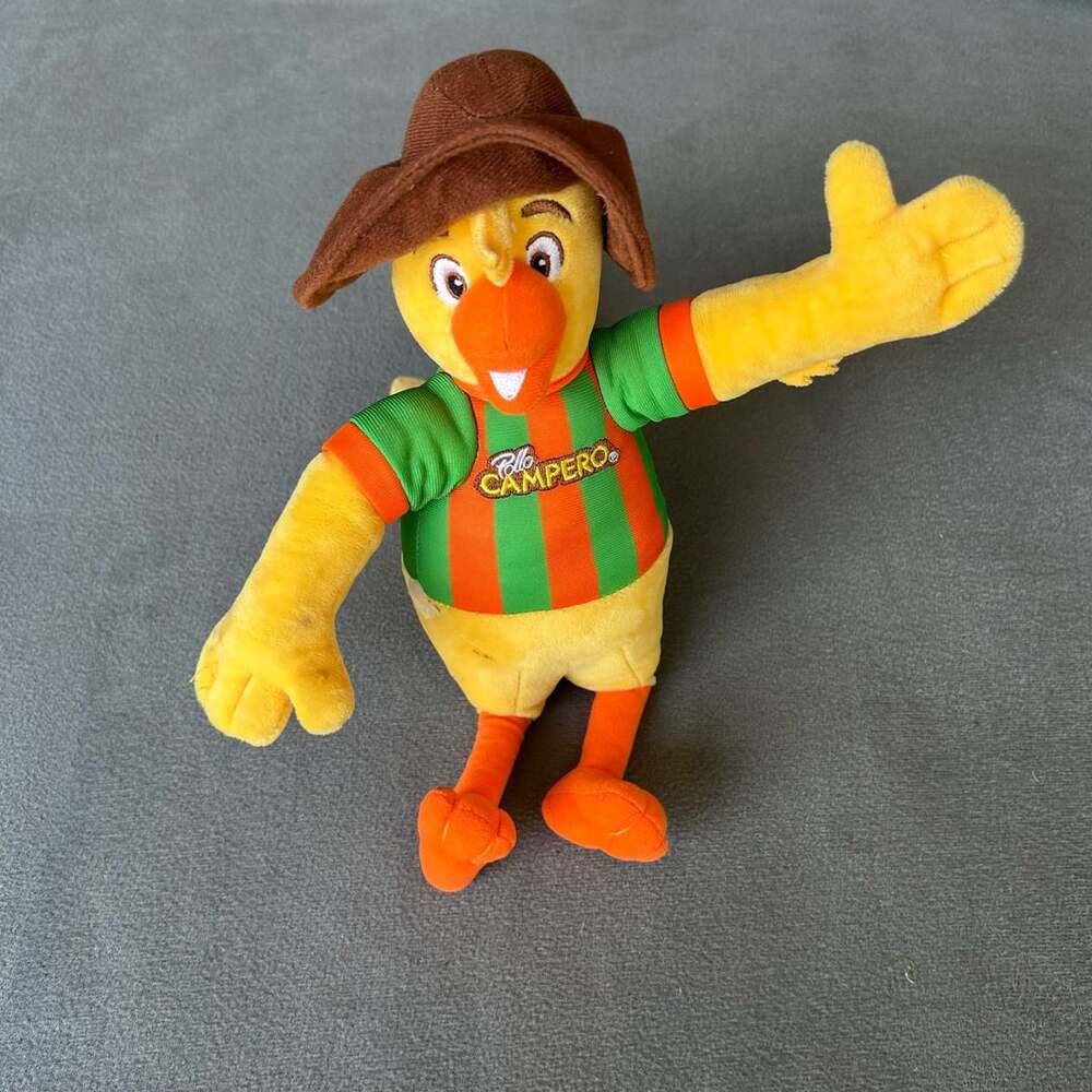 Pollo Campero Restaurant Plush Chicken 12in Stuffed Animal Mascot Toy